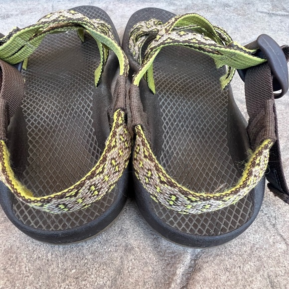 Chaco SandalsHiking Outdoor Sandal green and brown - Picture 3 of 10